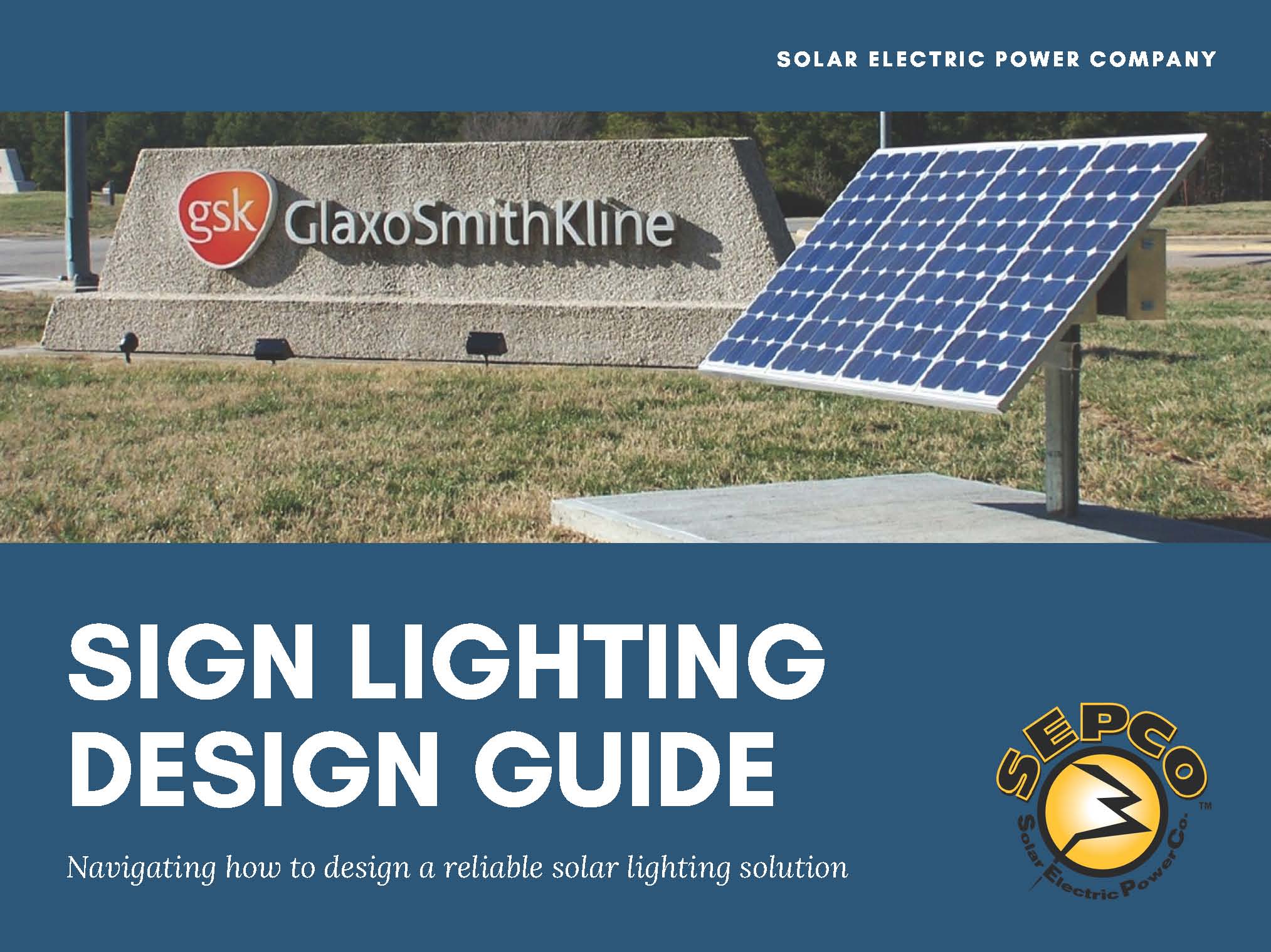 Guide to Sign Lighting SEPCOSolar Lighting